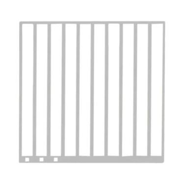 Imagem de Régua De Aço Inoxidável Para Pintura Diamante: Ferramenta Auxiliar Par