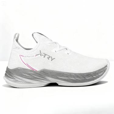 Imagem de Tênis Feminino Treino Running Slip-On Esportivo  Calce Fácil Conforto Leve-Feminino