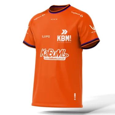 Imagem de Lupo Camisa KaBuM! IDL Oficial 2025, Tamanho P - Laranja