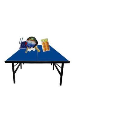 Imagem de MESA PING PONG MDP 15mm KLOPF 1013 OFICIAL + KIT Completo Klopf 5031 +