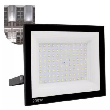 Imagem de Refletor Led 200W Ip66 À Prova D`Água Super Branco Frio