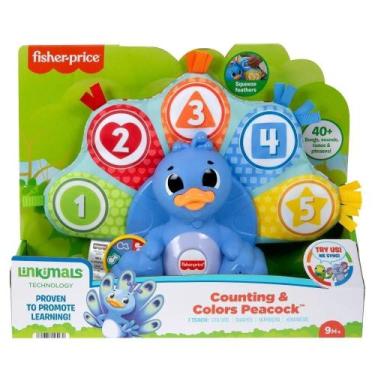 Imagem de Brinquedo Interativo FisherPrice Linkimals Pavão Mattel