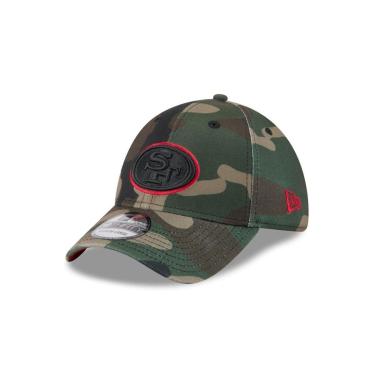 Imagem de BONE NEW ERA 39THIRTY SAN FRANCISCO 49ERS NFL SALUTE SERVICE 2025 MILITAR-Masculino