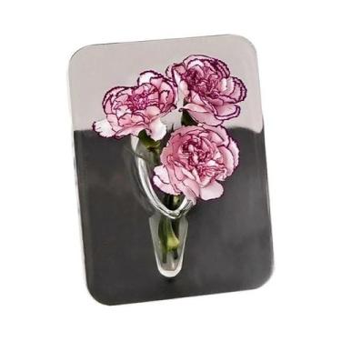 Imagem de Vaso De Vidro Luxuoso Estilo Minimalista Porta-Retrato Decoração De Me