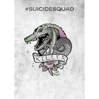 Imagem de Pôster do filme Suicide Squad Killer Croc Retro Art 30x42cm - taiyuank