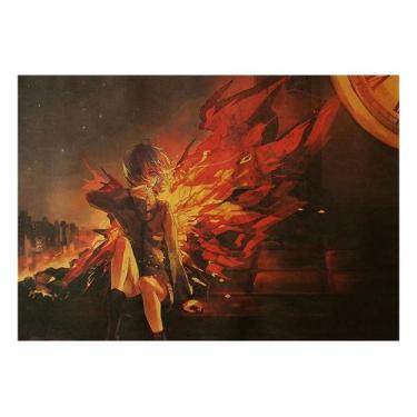 Imagem de Pôster Tokyo Ghoul Vintage Kraft Paper Touka Kirishima 50,5x35cm - tai