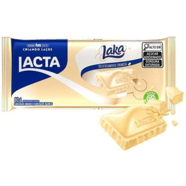 Imagem de Chocolate Branco Lacta Laka 80g, Chocolate branco