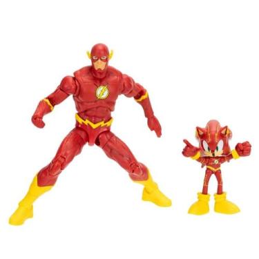 Imagem de 2Pack Bonecos Articulados Sonic Warner Com Heróis Dc Sunny Brinquedos,