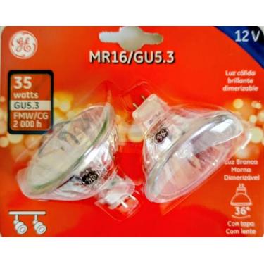 Imagem de Kit 10 x Lampadas Halogena Dicroica 35W 12V GU 5.3 Marca General Eletr