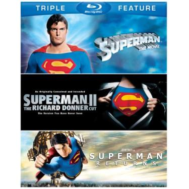 Imagem de Superman: The Movie / Superman II: The Richard Donner Cut / Superman Returns [Blu-ray]