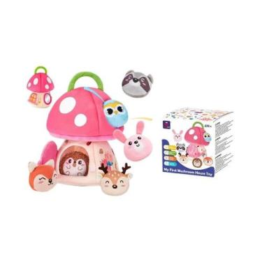 Imagem de Brinquedo De Colmeia Para Bebês De 6-12 Meses, Com 5 Elementos Sensori