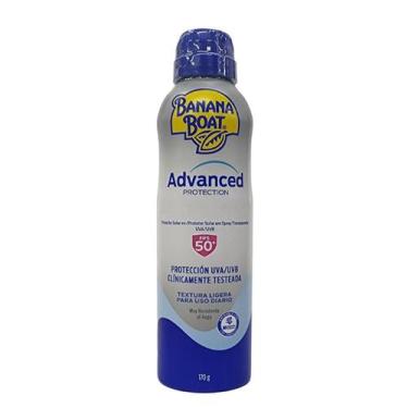 Imagem de Protetor Solar Spray UVA/UVB Advanced Protection FPS 50+ Banana Boat 1