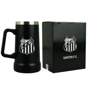 Imagem de Caneca Térmica Cerveja 700ml - Santos - Mileno
