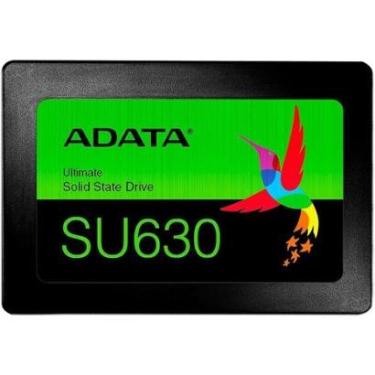 Imagem de SSD Adata SU630, SATA, 480GB, Leitura: 520MB/s, Gravação: 450MB/s, Preto - ASU630SS-480...