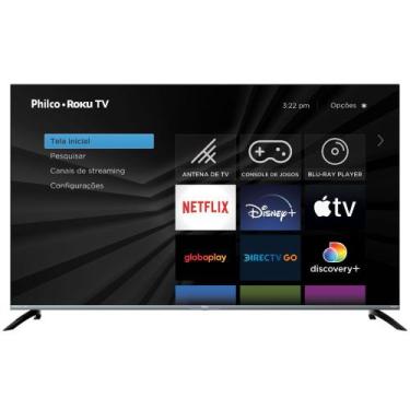 Imagem de Smart TV Philco 58 Polegadas 4K LED G70R2CSGBL, Cinza, Bivolt