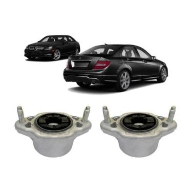 Imagem de 2 Coxim Do Amortecedor Traseiro Mercedes C250 2010 2011 2012 - QualyKi