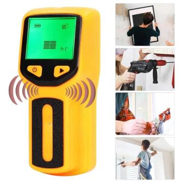 Imagem de Detector de Meta de Parede 5 em 1 Detecta Madeira, Tubos, Metais e Fio