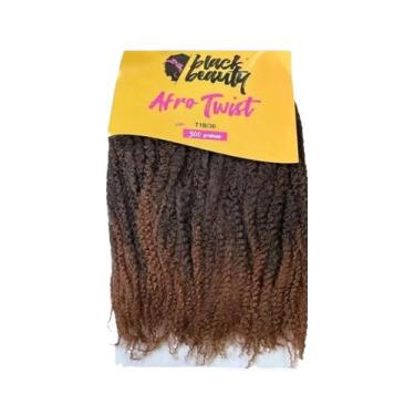 Imagem de Cabelo Fibra Sintética Afro Twist  (300g) Black Beauty - Black  Beauty