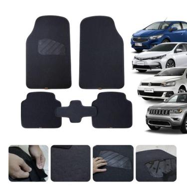 Imagem de Tapetes Automotivo Emborrachado Carro Universal Compatível com Todas a