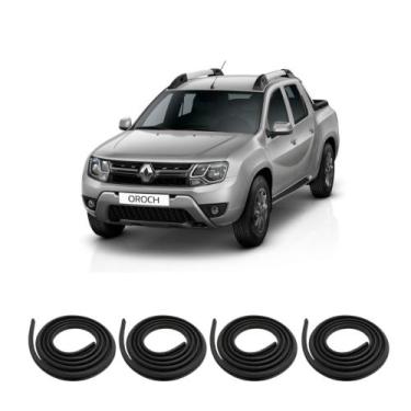 Imagem de Kit Borracha Vedação Das 4 Portas Oroch após 2015 - sem  marca