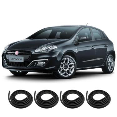 Imagem de Kit Borracha Vedação Das 4 Portas Bravo - SEM MARCA