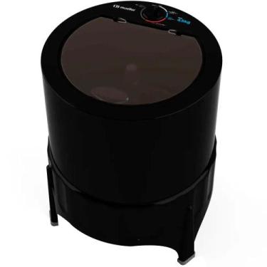 Imagem de Tanquinho de Roupa Mueller Semiautomático Plus 4.5kg, Preto, 220V