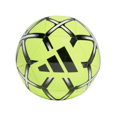 Imagem de adidas Bola Starlancer Club unissex adulto, limão brilhante/preto, 5