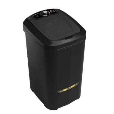 Imagem de Tanquinho/Lavadora Semiautomática Newmaq 20,5Kg Preta, 220V, Preto