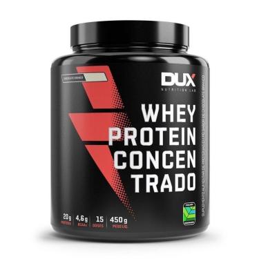 Imagem de Whey Protein Proteina Concentrado 450g Chocolate Branco Dux-Unissex