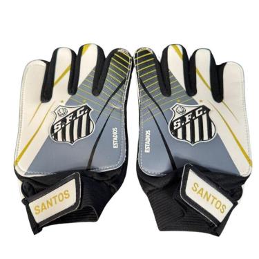 Imagem de Luva De Goleiro Infantil Santos DRB Goalkeeper-Unissex