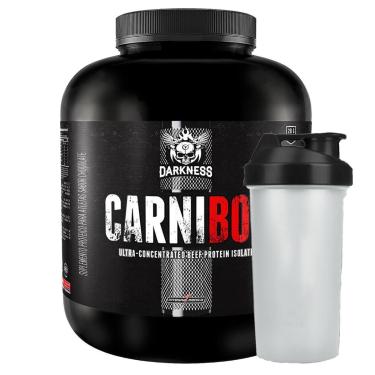 Imagem de Combo Suplemento em Po Carnibol 1,8kg Chocolate Darkness + Coqueteleira-Unissex