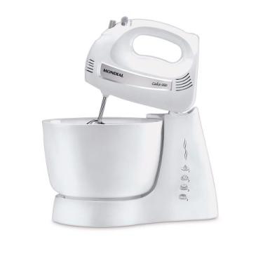 Imagem de Batedeira Cake Premium Mondial Branco 500W B-50-W, 220V