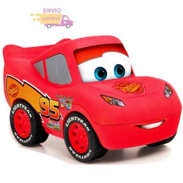 Imagem de Carrinho Relâmpago Mcqueen Desenho Carros Disney Pixar Brinquedo Menin