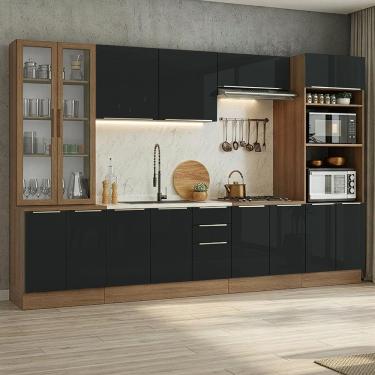 Imagem de ArmárioCozinha Completa 340 x 60 cm Lux Madesa 04