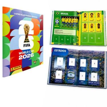 Imagem de Album Copa Mundo 2026 Oficial Panini Original Miolo Premium Envio Imed