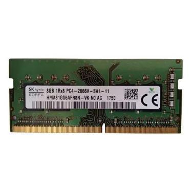 Imagem de Memória Para Notebook 8GB Sk Hynix DDR4 2666Mhz 1Rx8 PC421300 PC42666V