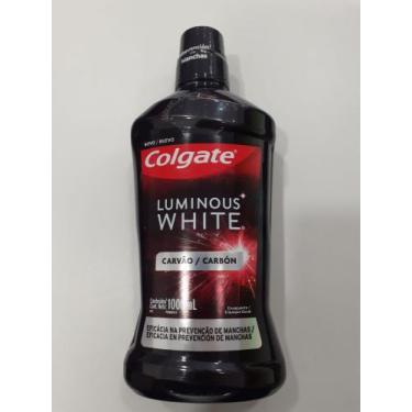 Imagem de Enxaguante colgate Luminous White carvão  1000ml