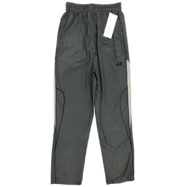 Imagem de Calça tactel masculina sem forro cós alto cinza tamanho p - BLUETECH, 