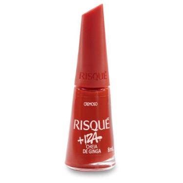 Imagem de Esmalte Vermelho Cremoso Risqué + Iza Cheia de Ginga 8ml
