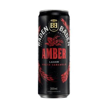 Imagem de Cerveja Lager Malte Caramelo Amber Baden Baden 350ml