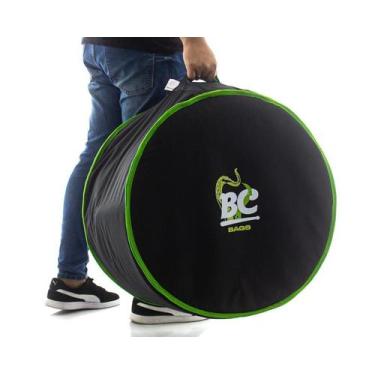 Imagem de Bag de Bumbo ou Surdo Batera Clube BC Octogear Premium 18 mais rígida 