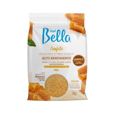 Imagem de Cera da Depil Bella Confete Mel 1000g
