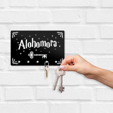 Imagem de Porta Chaves Harry Potter Alohomora 20x13 Cm - Geek Marketplace