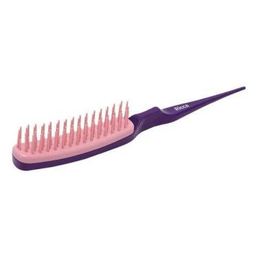 Imagem de Pente Ricca Para Fitagem De Cabelos Cachos Cód 1016 Cor Roxo