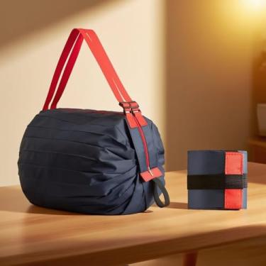 Imagem de Bolsa de viagem dobrável - leve e espaçosa para viagens de compras, 6, Large