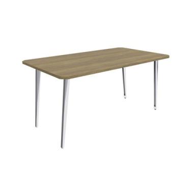Imagem de Base de Metal para Mesa de Jantar Iguaçu Prata/Cromada - Kappesberg