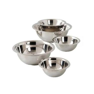 Imagem de Conjunto 5 Bowls Em Aço Inox Escovado - Dolce Home