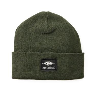 Imagem de Gorro Rip Curl Classic Surf Tall Masculino - Verde Oliva, Verde escuro