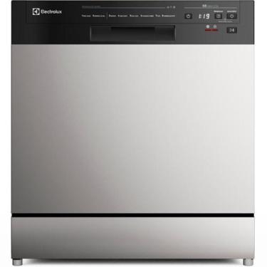Imagem de Lava-Louças Electrolux 8 Serviços, Programa Lava e Seca 50 min, Inox -