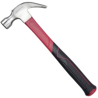 Imagem de Martelo Tipo Unha R92420012 Cabeça Forjada Cabo Fibra de Vidro Vermelho Gedore 310G 21MM